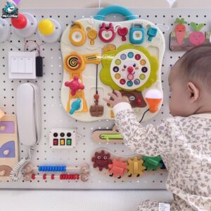 Bảng bận rộn BBR02 nhựa cho bé