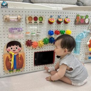 Bảng bận rộn BBR02 nhựa cho bé