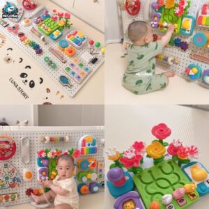 Bảng bận rộn BBR02 nhựa cho bé