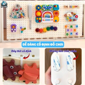 Bảng bận rộn BBR02 nhựa cho bé