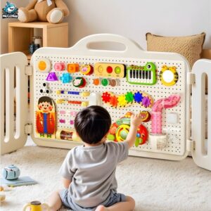 Bảng bận rộn BBR02 nhựa cho bé