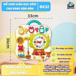 Bộ đồ chơi nhựa bảng bận rộn cho bé