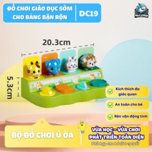 Bộ đồ chơi nhựa bảng bận rộn cho bé