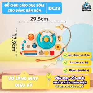 Bộ đồ chơi nhựa bảng bận rộn cho bé