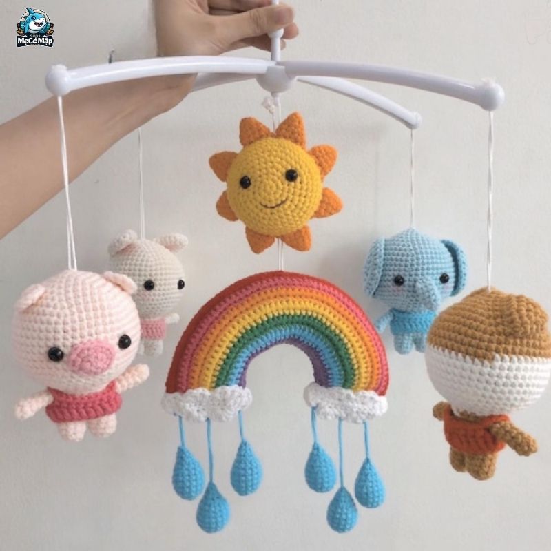 Hướng dẫn 3 cách làm đồ chơi treo nôi cho bé siêu đơn giản