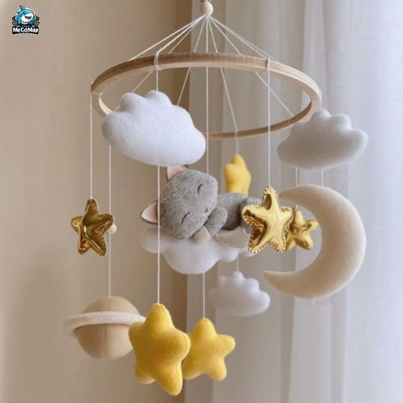 Hướng dẫn 3 cách làm đồ chơi treo nôi cho bé siêu đơn giản