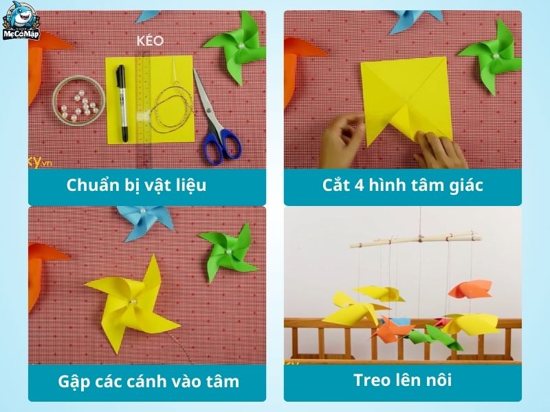 Hướng dẫn 3 cách làm đồ chơi treo nôi cho bé siêu đơn giản