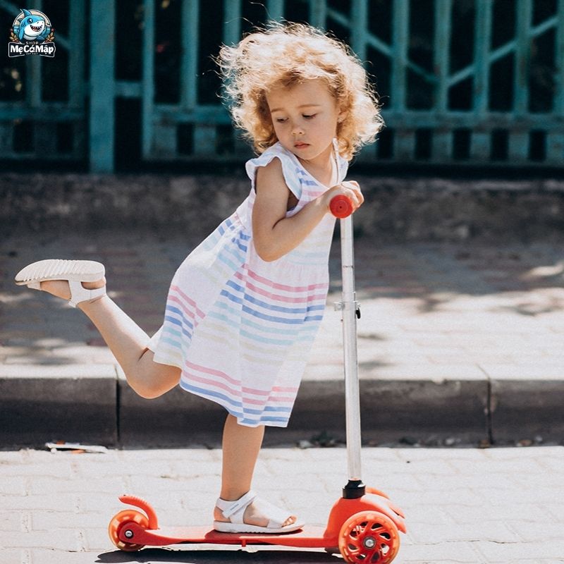 Hướng dẫn cách lắp xe scooter trẻ em đơn giản an toàn