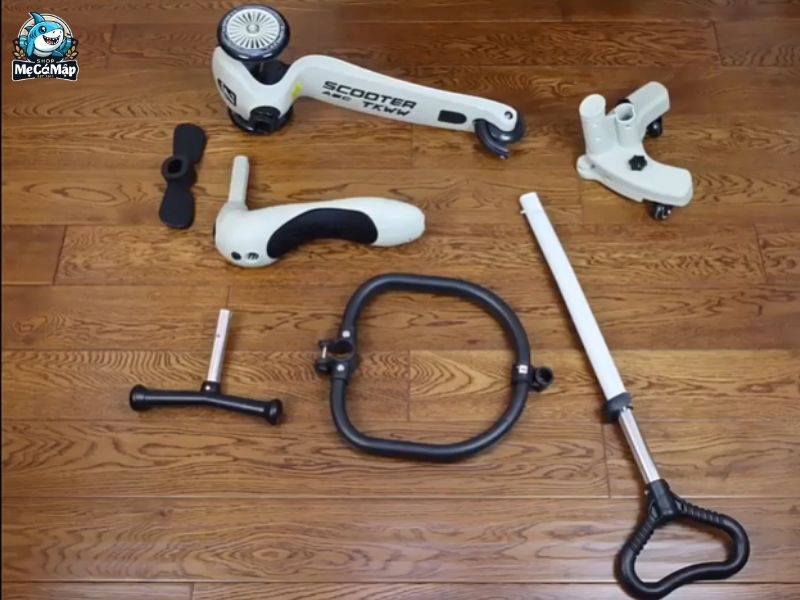 Hướng dẫn cách lắp xe scooter trẻ em đơn giản an toàn