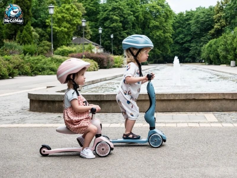 Hướng dẫn cách lắp xe scooter trẻ em đơn giản an toàn