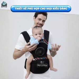 Địu vải Vinng D6 cao cấp mềm mại