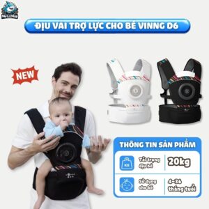 Địu vải Vinng D6 cao cấp mềm mại