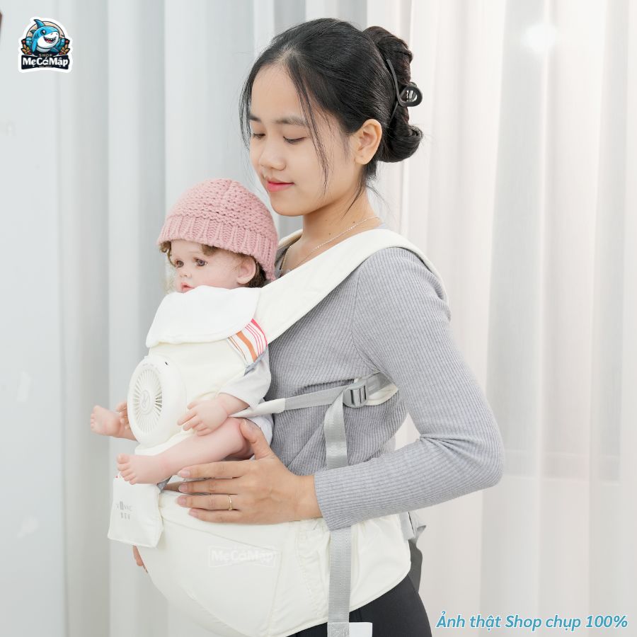 Địu vải Vinng D6 có ghế đa năng