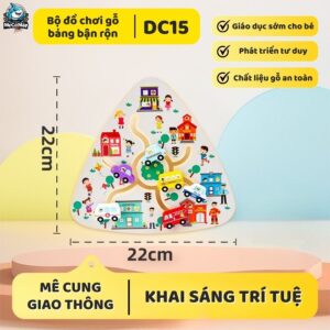 Đồ chơi bảng bận rộn bằng gỗ cho bé