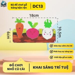 Đồ chơi bảng bận rộn bằng gỗ cho bé