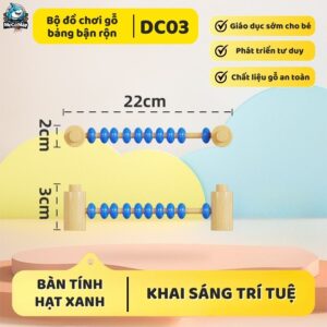 Đồ chơi bảng bận rộn bằng gỗ cho bé