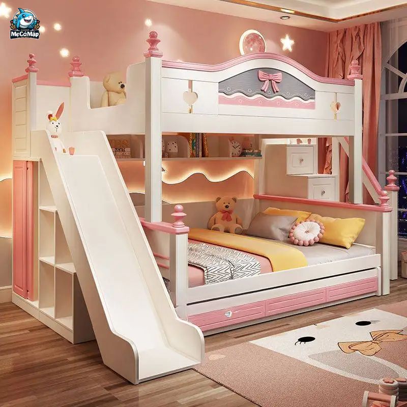 Lưu ý cách chọn và sử dụng giường tầng có cầu trượt cho bé