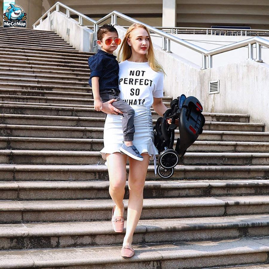 Xe đẩy 2 chiều Baobaohao V3 gấp gọn