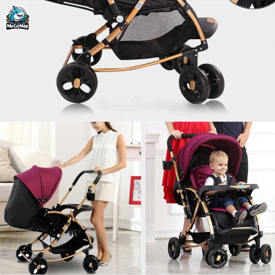 Xe đẩy gấp gọn 2 chiều Baobaohao C3