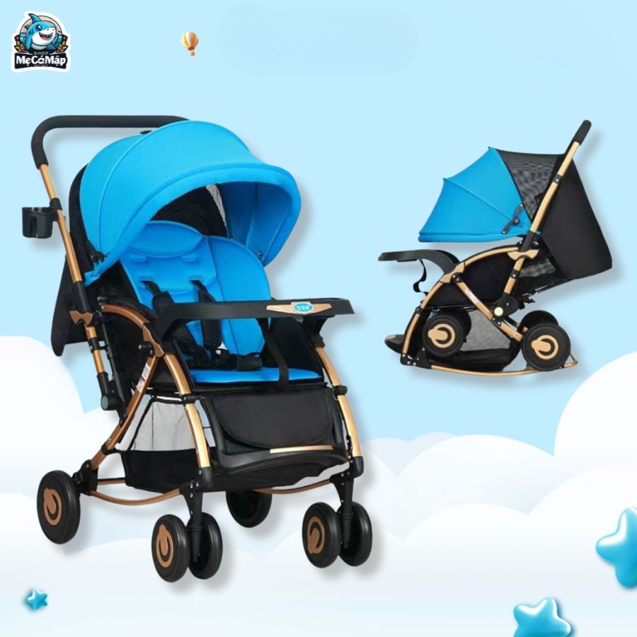 Xe đẩy gấp gọn 2 chiều Baobaohao C3