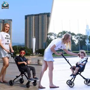 Xe đẩy du lịch gấp gọn 2 chiều Baobaohao V1