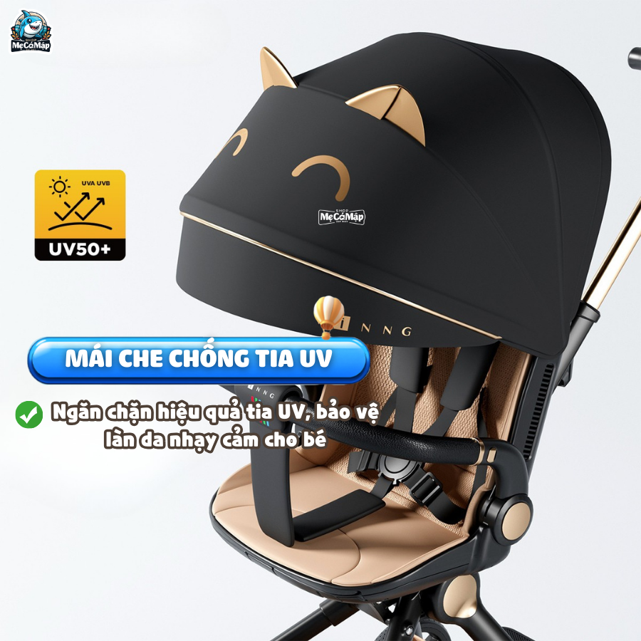 Xe đẩy gấp gọn Vinng Q7