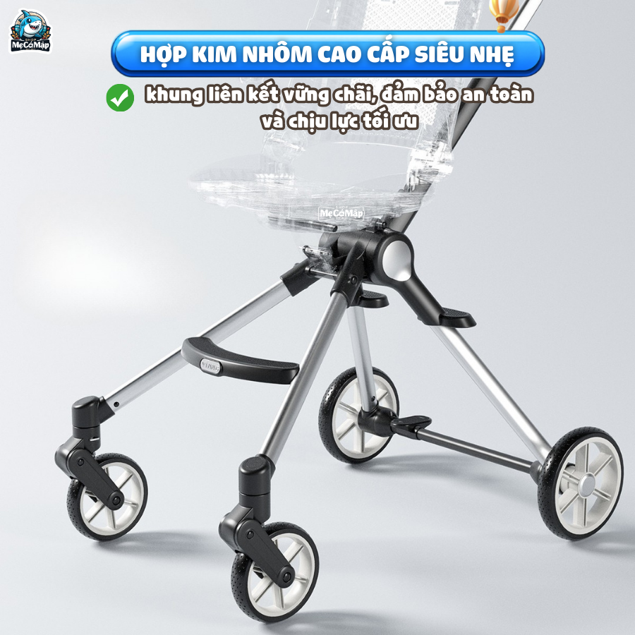 Xe đẩy gấp gọn Vinng Q7