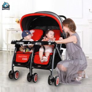 Xe đẩy đôi cho bé Baobaohao 703A, 703B
