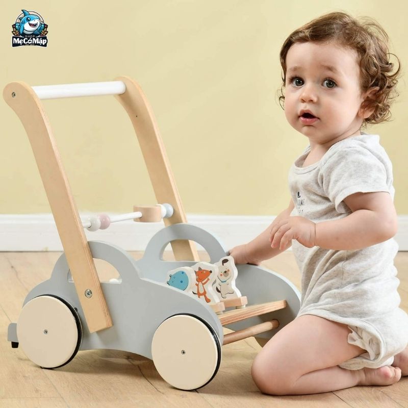 [ Giải đáp] Xe tập đi bằng gỗ cho bé có tốt không?