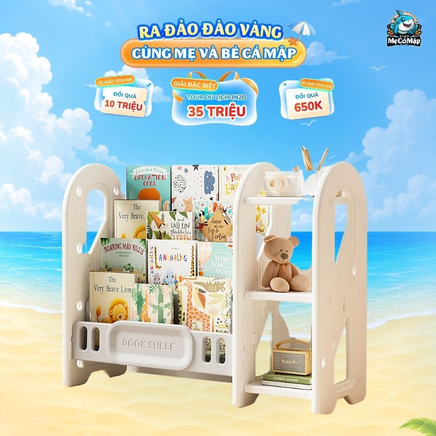 avata-moi-smcm (19) Kệ sách Pakey GS06 kèm kệ đa năng