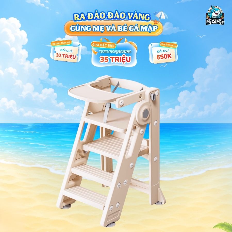 avata-moi-smcm (32) Ghế ăn dặm đa năng đứng bếp cho bé Pakey C003