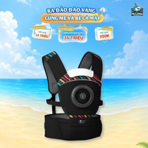 Địu em bé Ving D6 4 tư thế