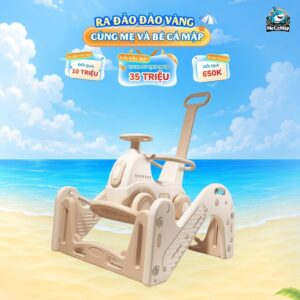 Bập bênh đa năng 5in1 Pakey RH03