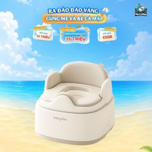 Bô vệ sinh BB01 màu ghi