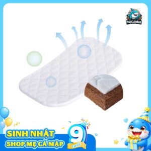 Nệm xơ dừa Pakey dày 5cm