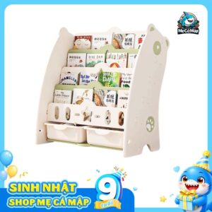 Kệ sách 5 tầng hình gấu - Pakey GS01