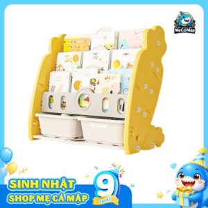 Kệ sách cho bé Pakey hình Cà rốt