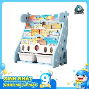 Kệ sách cho bé Pakey hươu cao cổ
