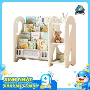 Kệ sách Pakey GS06 kèm kệ đa năng