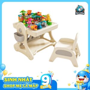 Bộ bàn học Lego đa năng cho bé