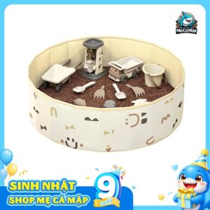 Bể bóng vải cho bé có họa tiết