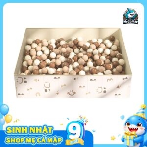 Bể bóng vải cho bé Pakey hình chữ nhật
