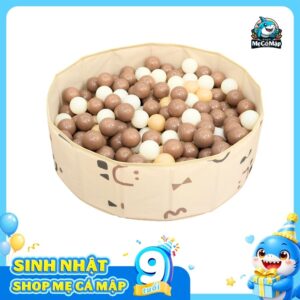 Bóng nhựa mix màu cho bé