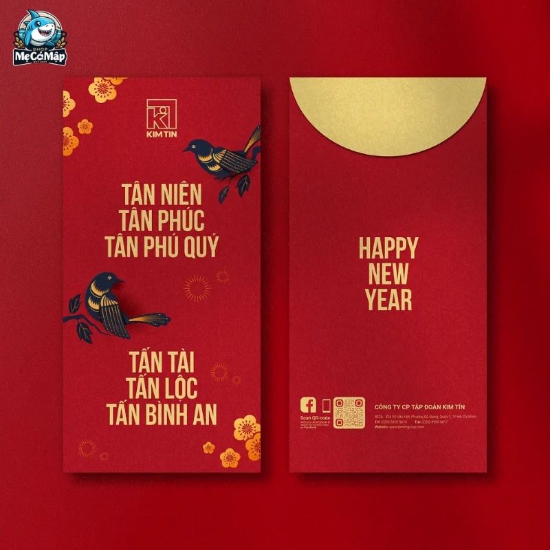 Tổng hợp 101+ mẫu bao lì xì Tết đẹp, độc đáo năm 2026