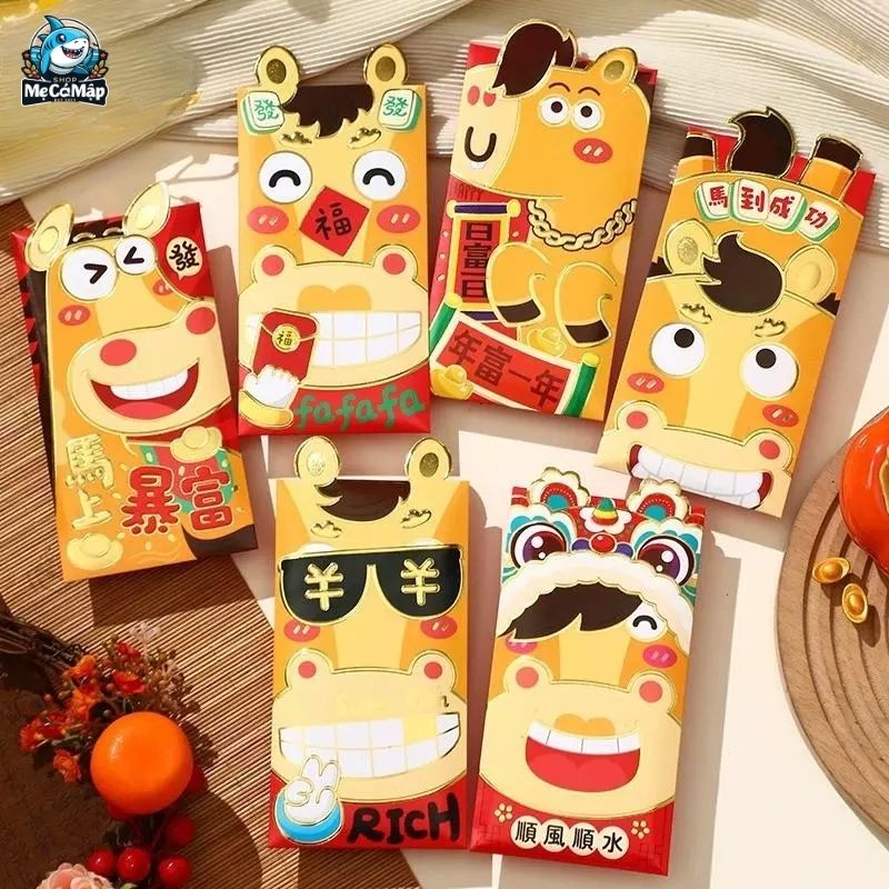 Tổng hợp 101+ mẫu bao lì xì Tết đẹp, độc đáo năm 2026