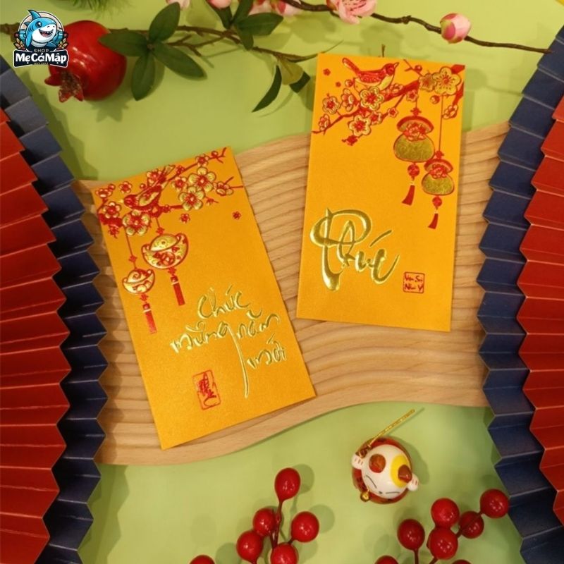 Tổng hợp 101+ mẫu bao lì xì Tết đẹp, độc đáo năm 2026