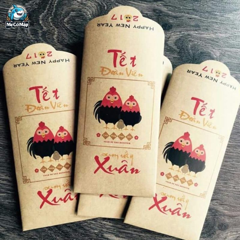 Tổng hợp 101+ mẫu bao lì xì Tết đẹp, độc đáo năm 2026