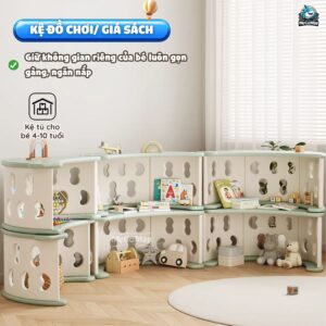 Bập bênh cầu vồng kèm đệm Pakey RH05