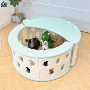 Bập bênh cầu vồng kèm đệm Pakey RH05