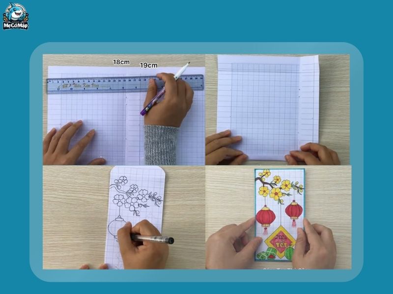 5 cách làm bao lì xì đơn giản, đẹp mắt tại nhà cho tết 2026